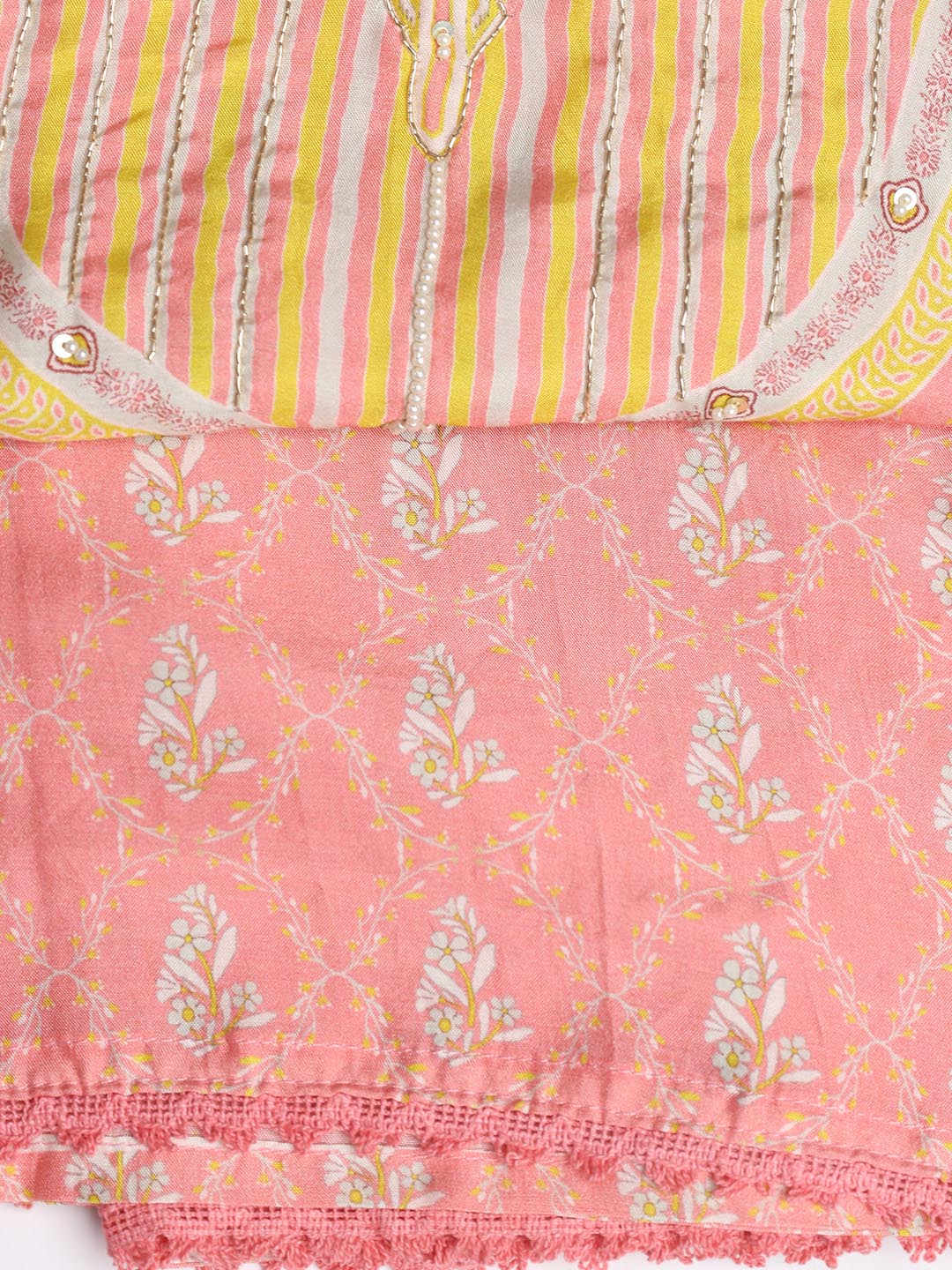 Printed Muslin Unstitched Suit With Dupatta