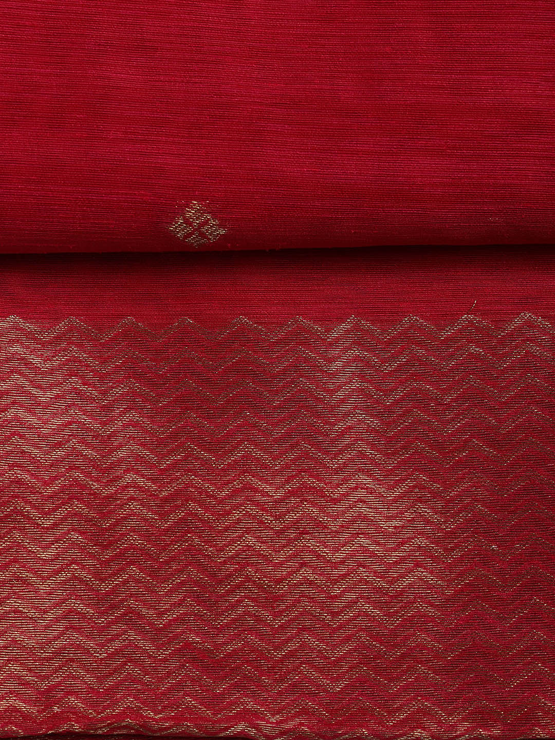 Woven Chanderi Unstitched Suit Piece With Dupatta