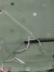 Jamdani Chanderi Unstitched Suit Piece With Dupatta