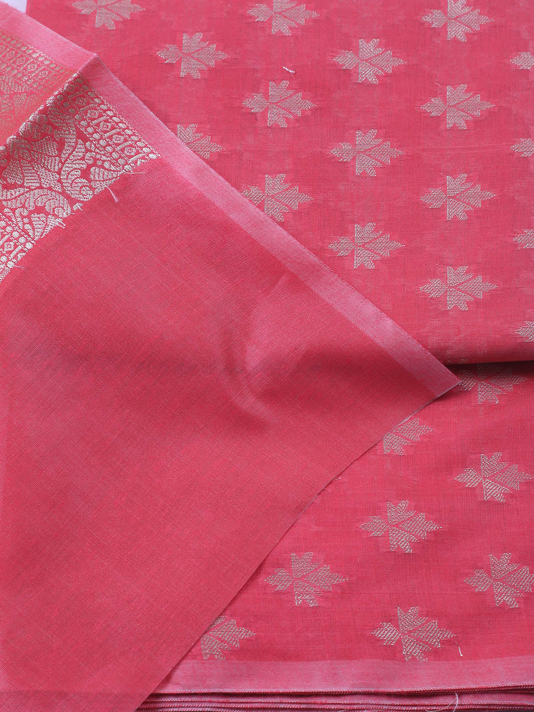 Banarasi Chanderi Unstitched Suit With Dupatta