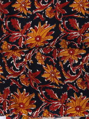 Printed Cotton Blend Unstitched Suit With Dupatta