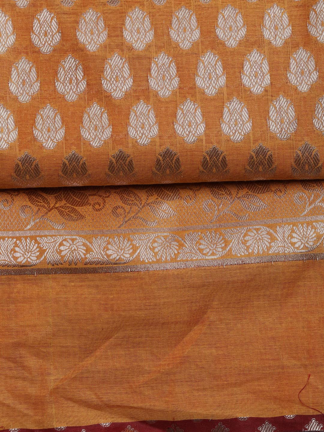 Banarasi Chanderi Unstitched Suit With Dupatta