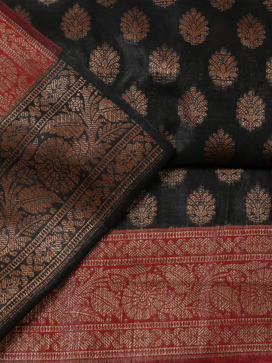 Neck Embroidered Chanderi Unstitched Suit Piece With Dupatta