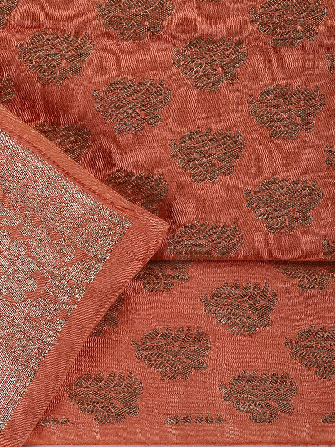 Banarasi Chanderi Unstitched Suit With Dupatta