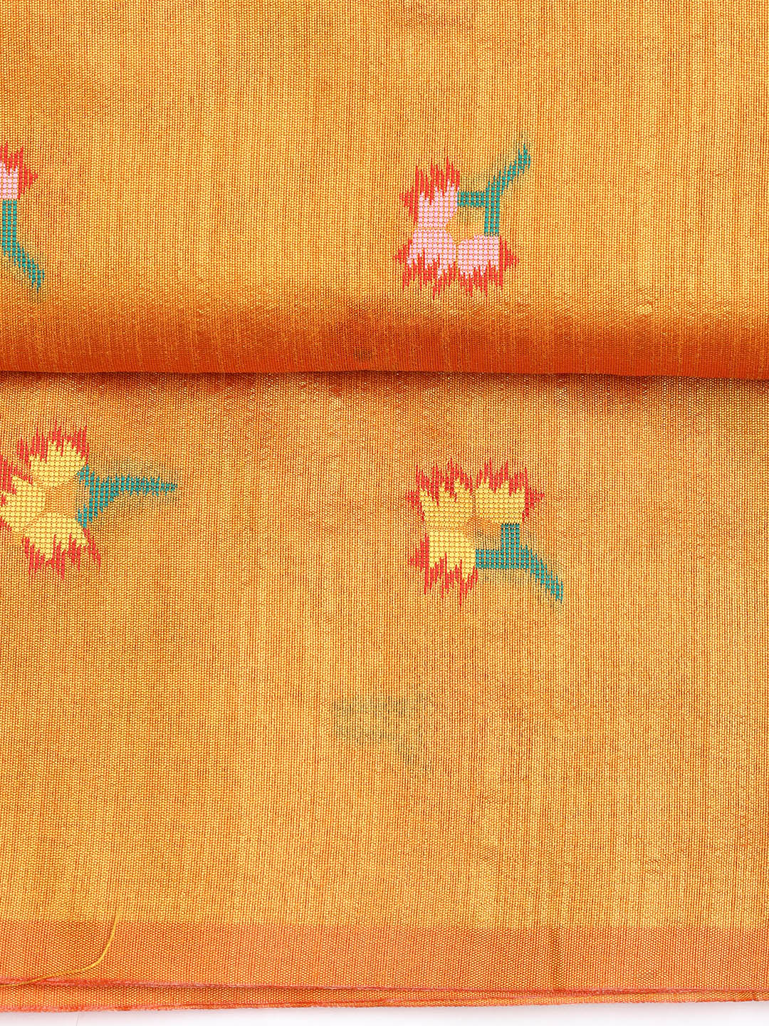 Woven Chanderi Unstitched Suit Piece With Dupatta