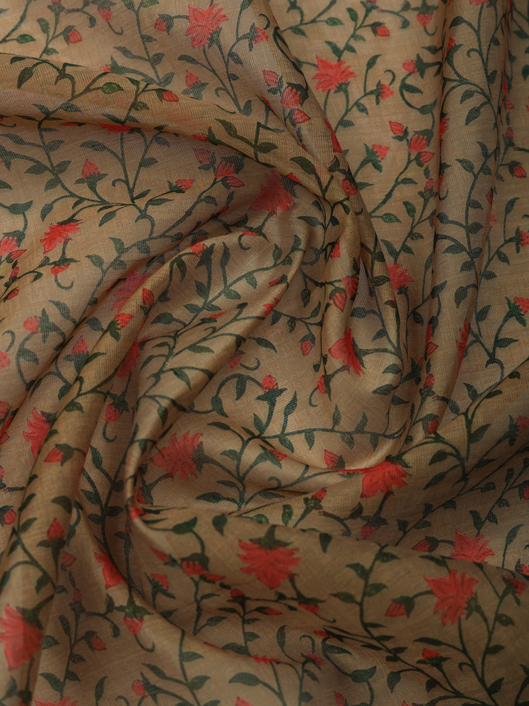 Embroidered Cotton Unstitched Suit With Pant &amp; Dupatta