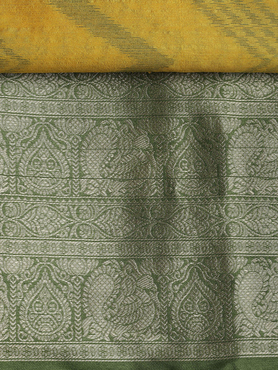 Woven Chanderi Unstitched Suit With Dupatta