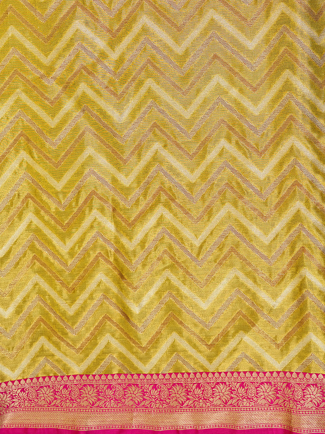 Zari Jaal Cotton Woven Saree