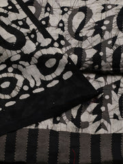 Printed Cotton Blend Unstitched Suit With Dupatta