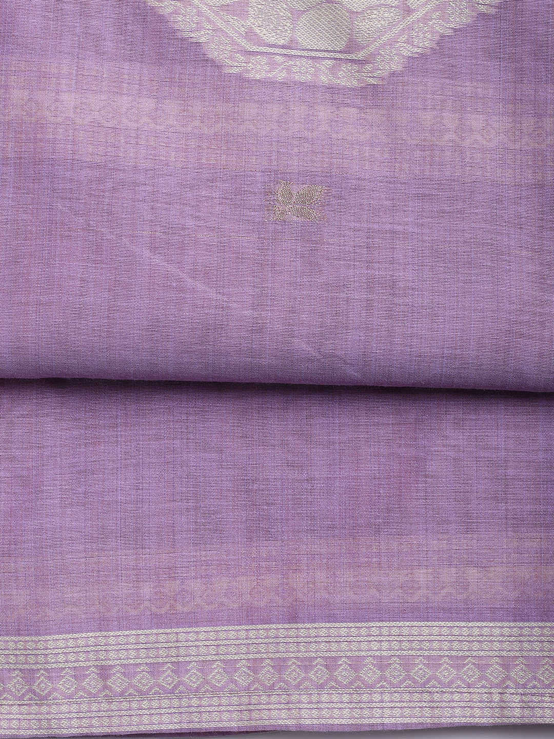 Woven Chanderi Unstitched Suit With Dupatta