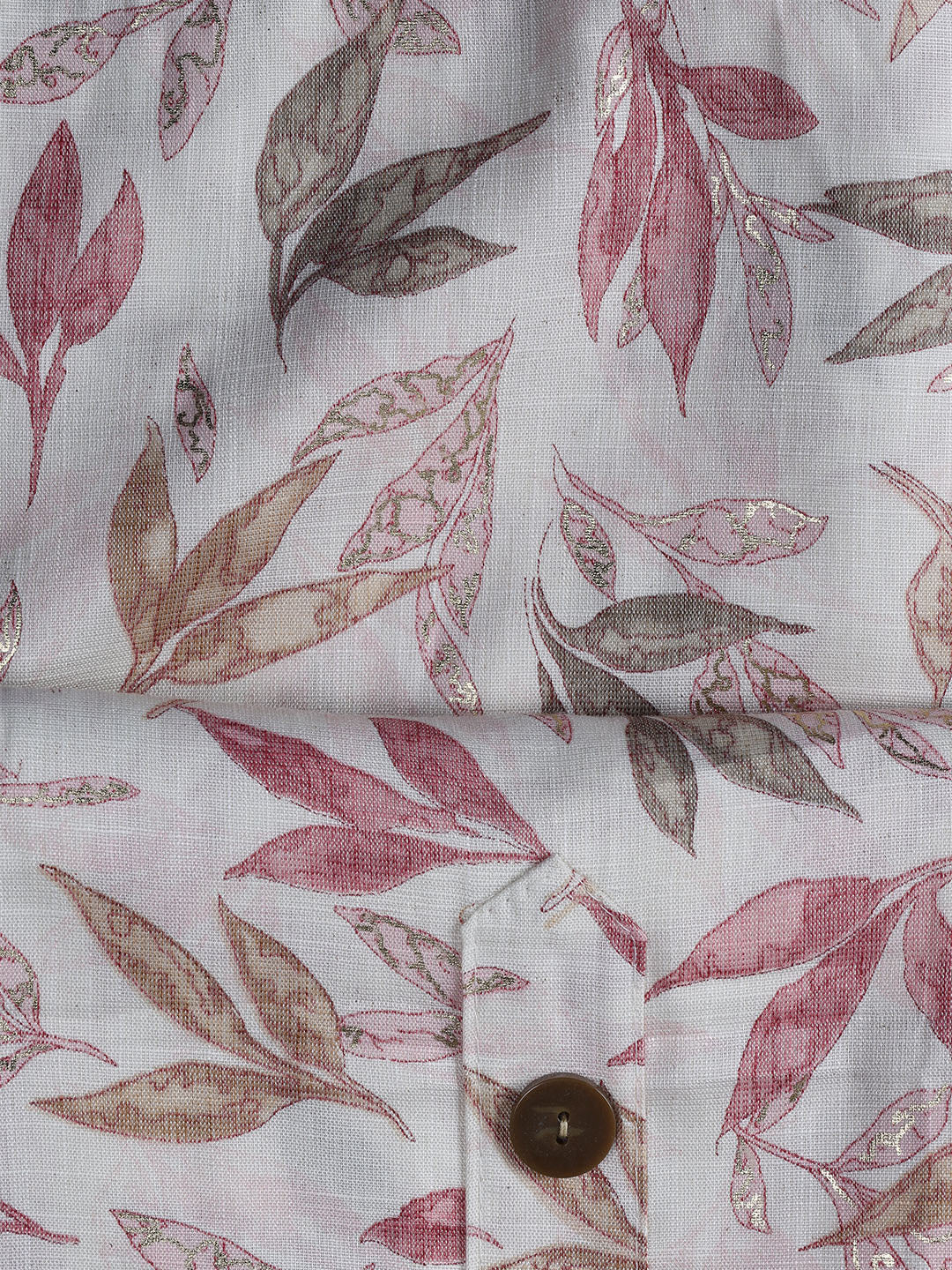 Printed Cotton Blend Unstitched Suit With Dupatta