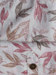 Printed Cotton Blend Unstitched Suit With Dupatta