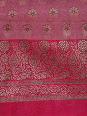 Banarasi Chanderi Unstitched Suit With Dupatta