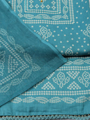 Printed Linen Unstitched Suit With Dupatta