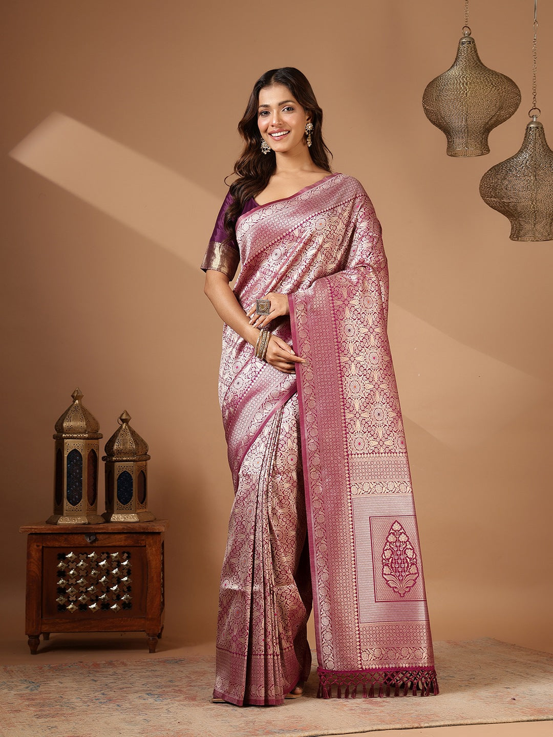 Woven Design Art Silk Saree
