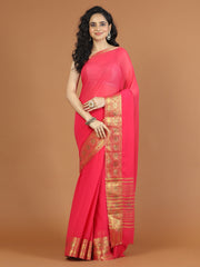 Stone Booti Chiffon Woven Saree