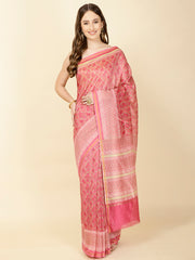 Floral Digital Printed Cotton Saree