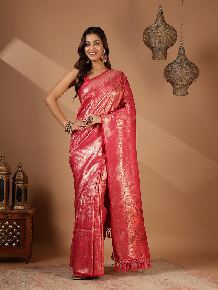 Woven Design Art Silk Saree