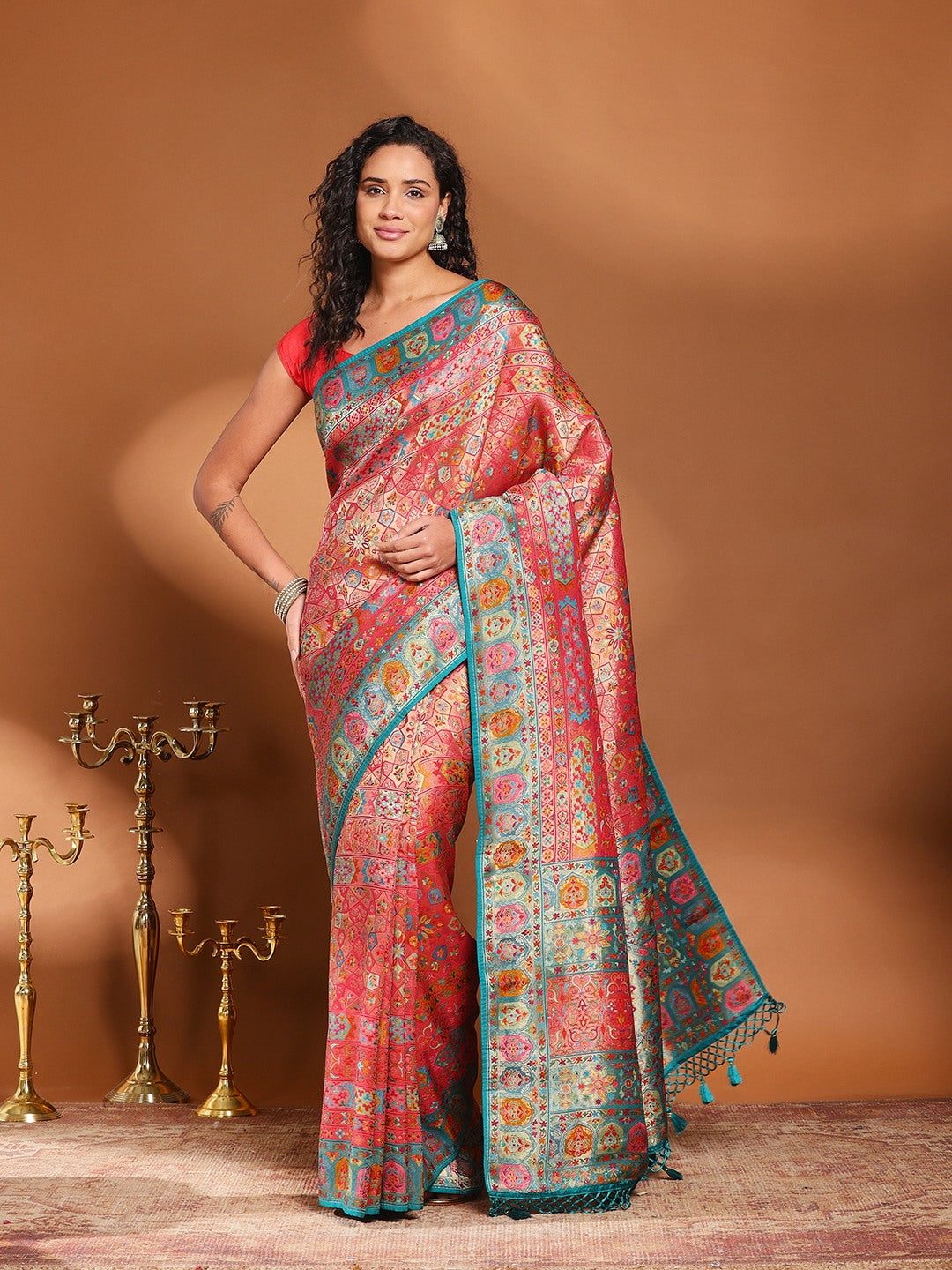 Woven Design Dola Silk Saree