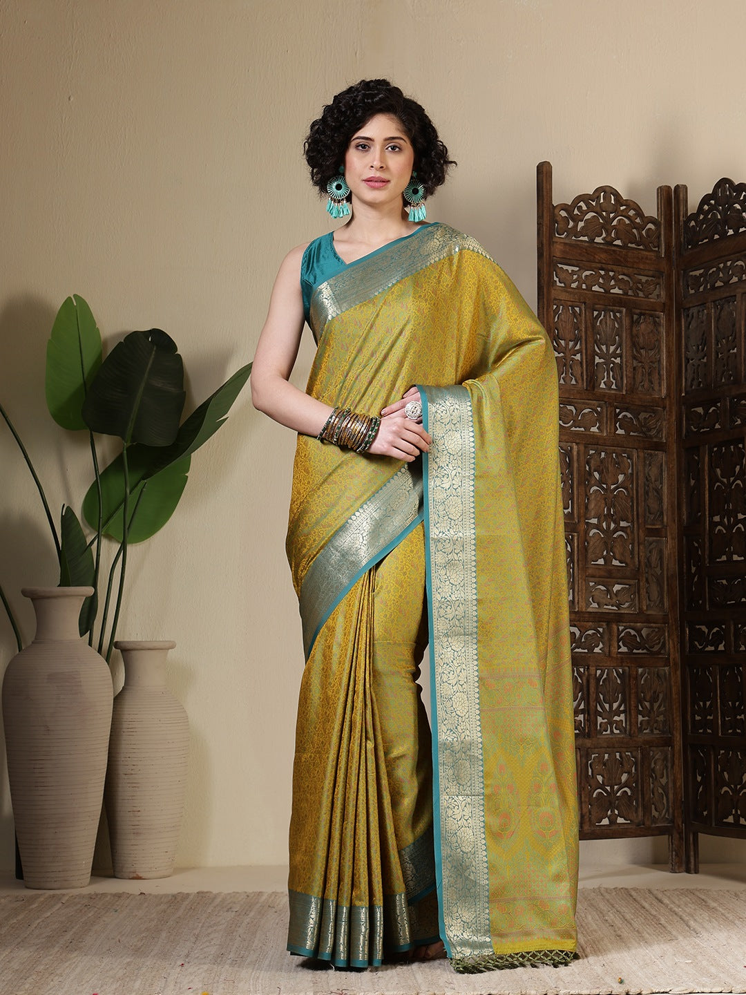 Woven Design Art Silk Saree