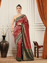 Woven Design Art Silk Saree