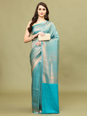 Zari Jaal Woven Handloom Saree