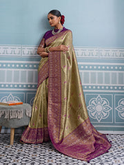 Woven Design Art Silk Saree
