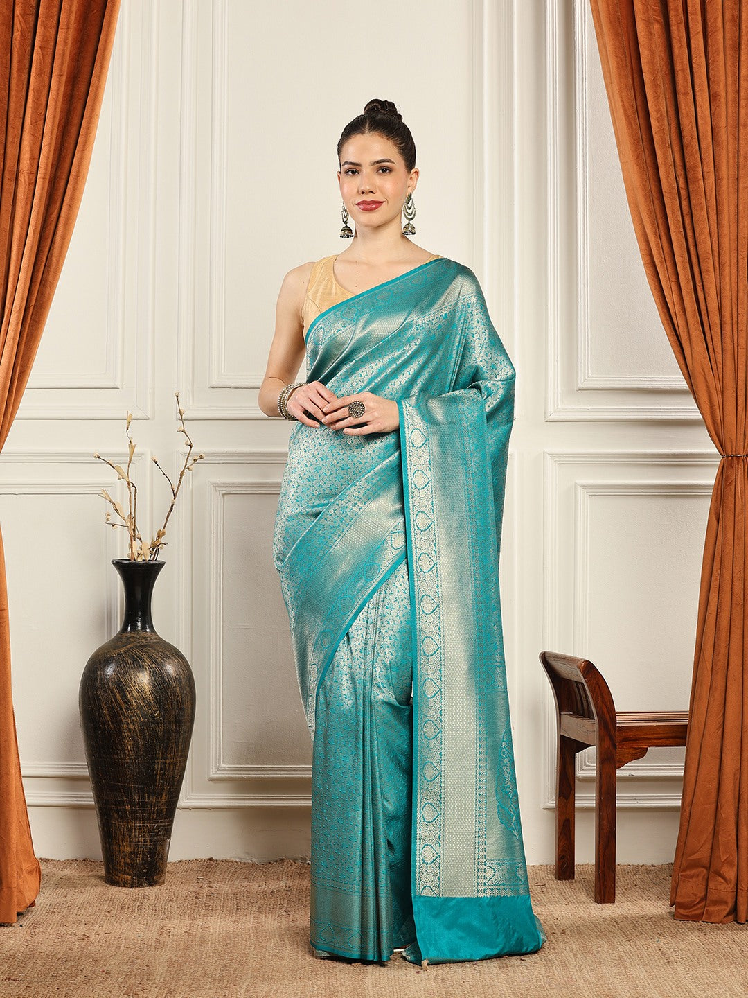 Woven Design Art Silk Saree