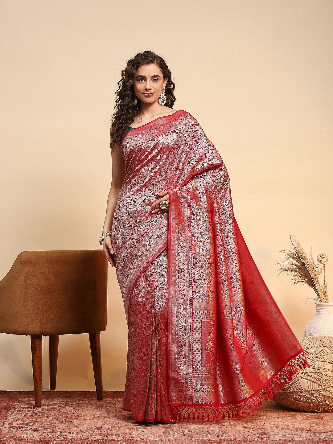 Woven Design Art Silk Saree