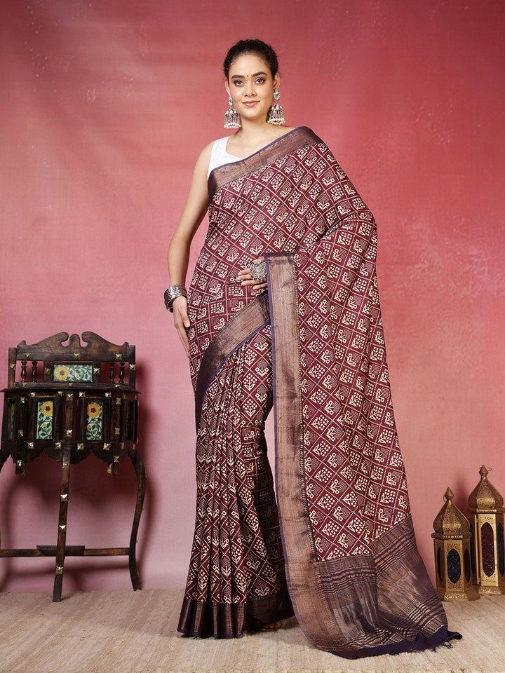 Woven Design Art Silk Saree