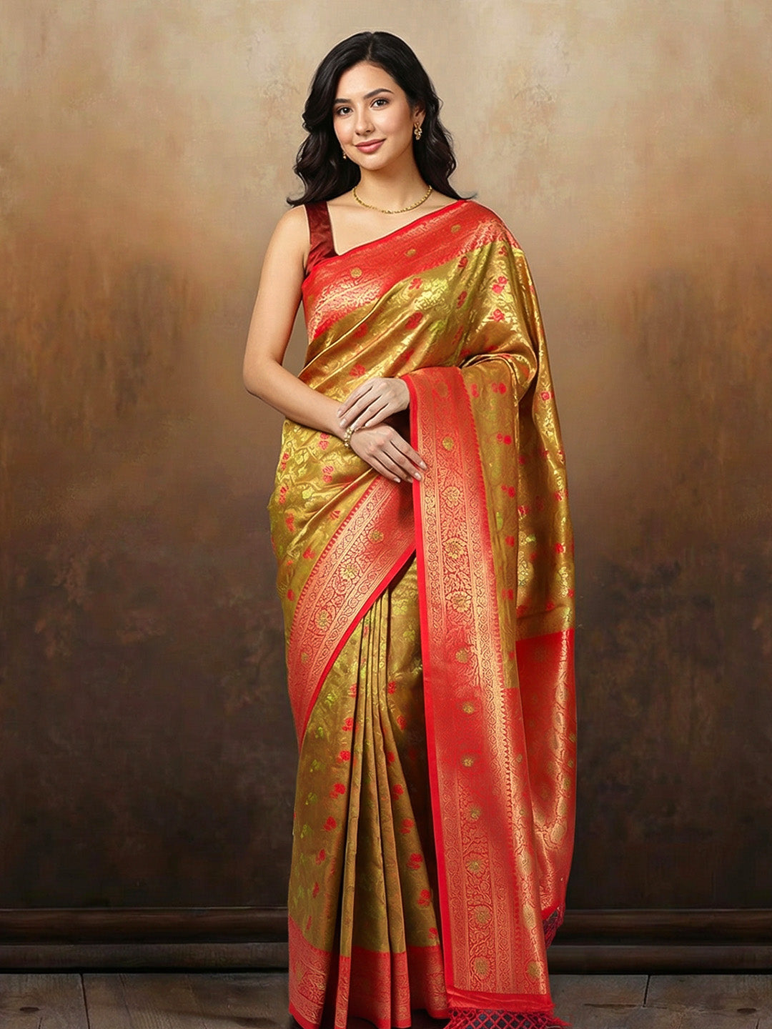 Woven Design Art Silk Saree