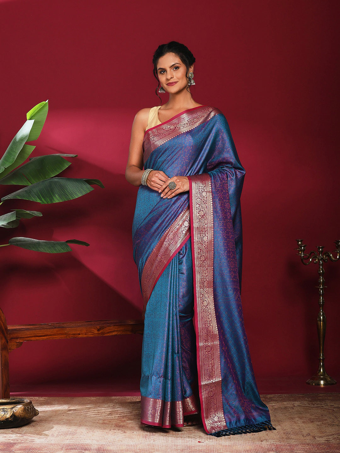 Woven Design Art Silk Saree
