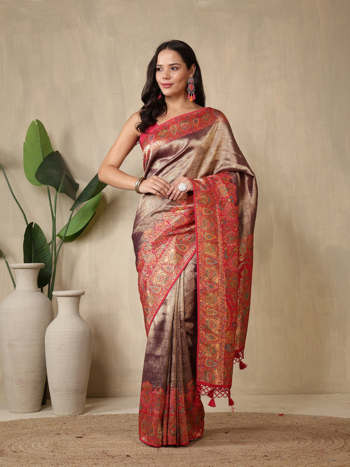 Woven Design Dola Silk Saree