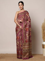 Printed Dola Silk Saree