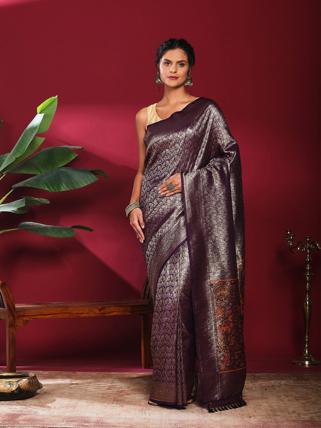 Woven Design Art Silk Saree
