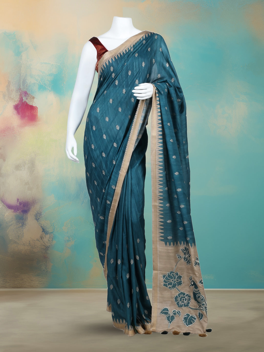 Woven Design Art Silk Saree