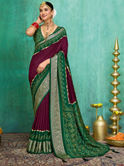 Printed Art Silk Saree