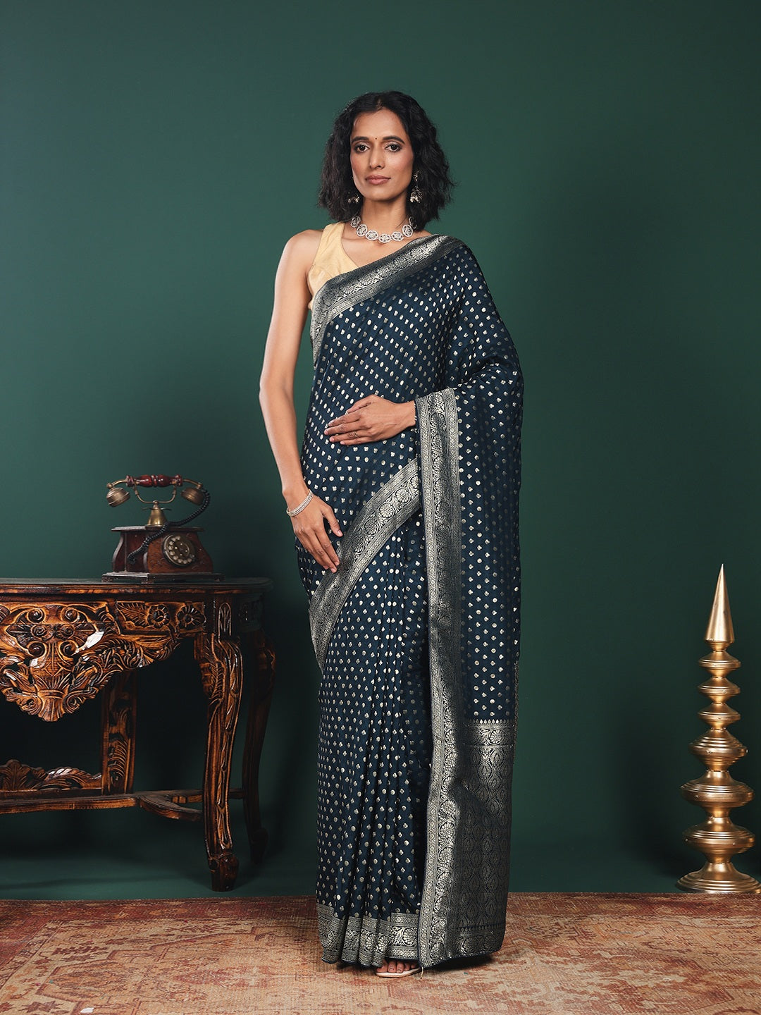 Woven Design Dola Silk Saree