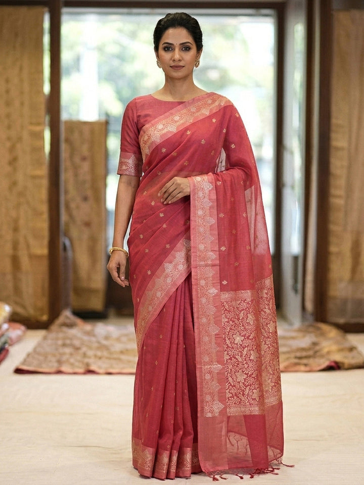Zari Woven Art Silk Saree
