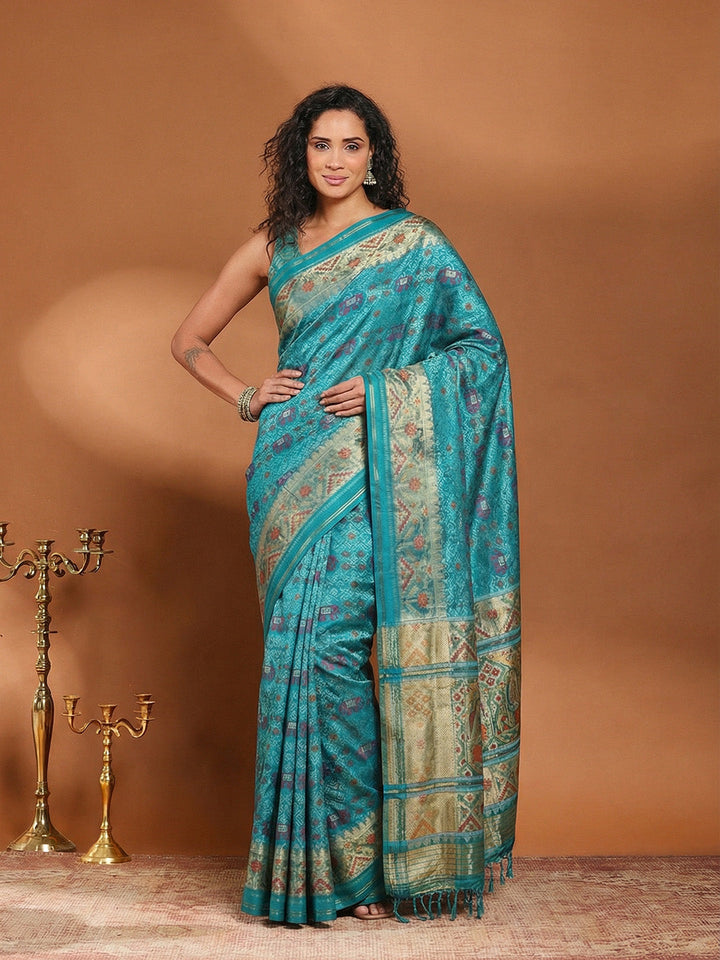Woven Design Art Silk Saree