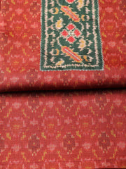 Printed Chanderi Unstitched Suit With Dupatta