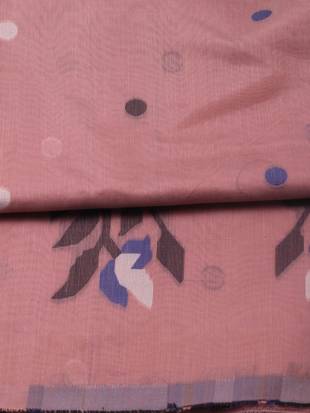 Jamdani Chanderi Unstitched Suit Piece With Dupatta