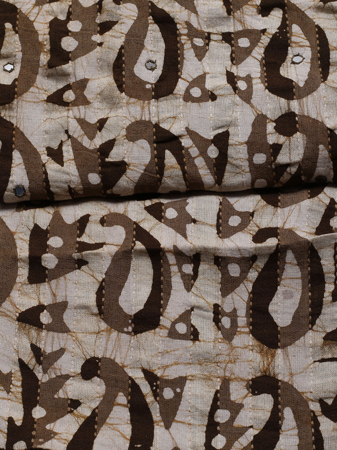Printed Cotton Blend Unstitched Suit With Dupatta