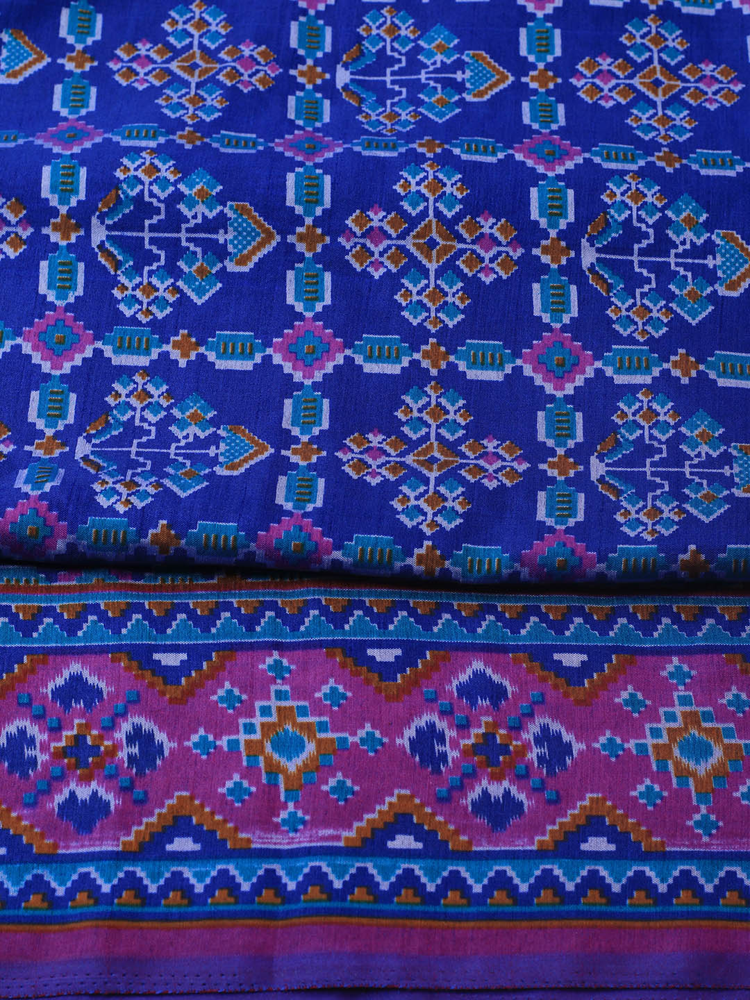 Art Silk Unstitched Suit Piece With Dupatta