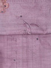 Floral Printed Linen Unstitched Suit With Dupatta