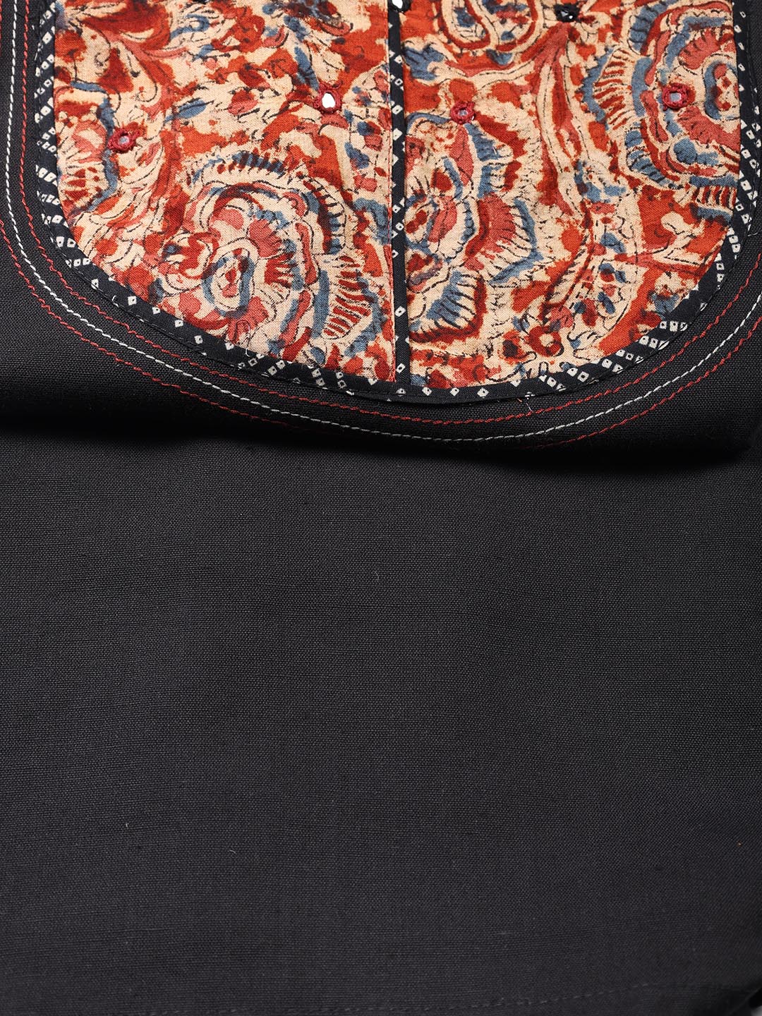 Printed Cotton Blend Unstitched Suit Piece With Dupatta