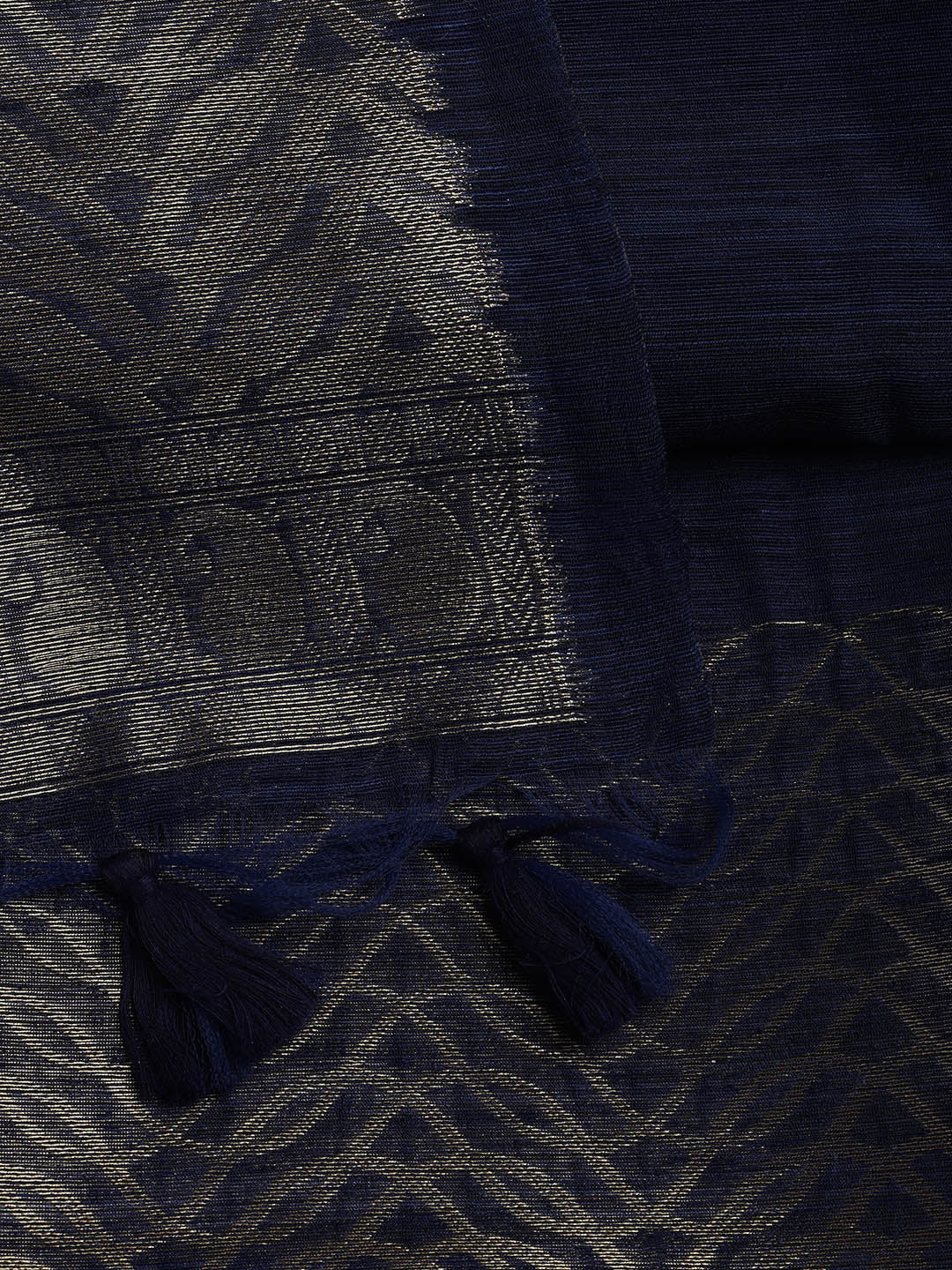 Woven Chanderi Unstitched Suit Piece With Dupatta