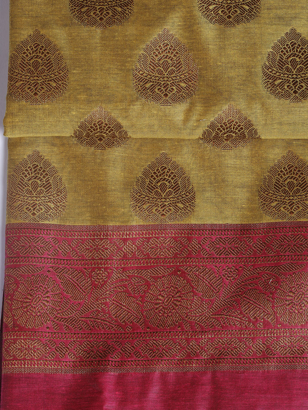 Banarasi Chanderi Unstitched Suit With Dupatta