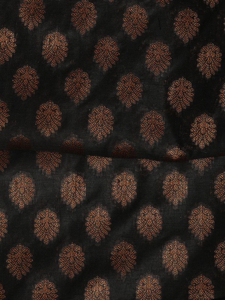 Banarasi Chanderi Unstitched Suit With Dupatta