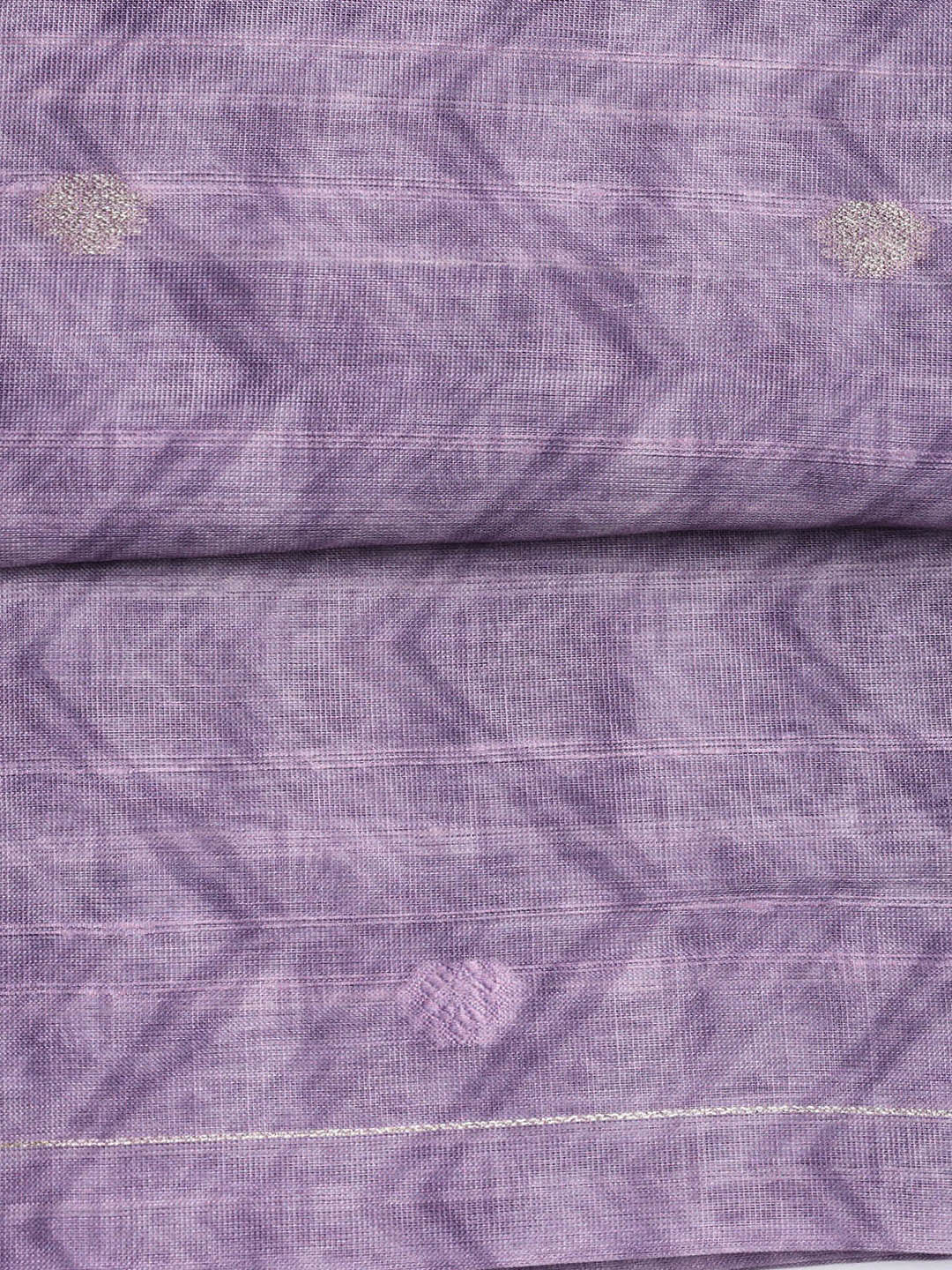 Printed Linen Unstitched Suit Piece With Dupatta